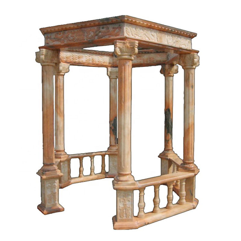 Garden stone marble gazebos